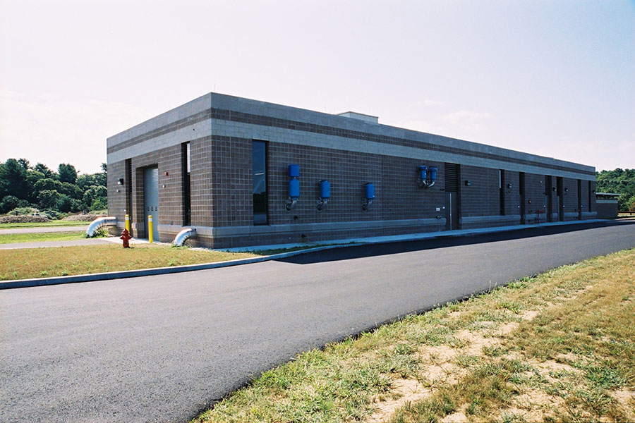 New headworks building at the Wareham treatment facility
