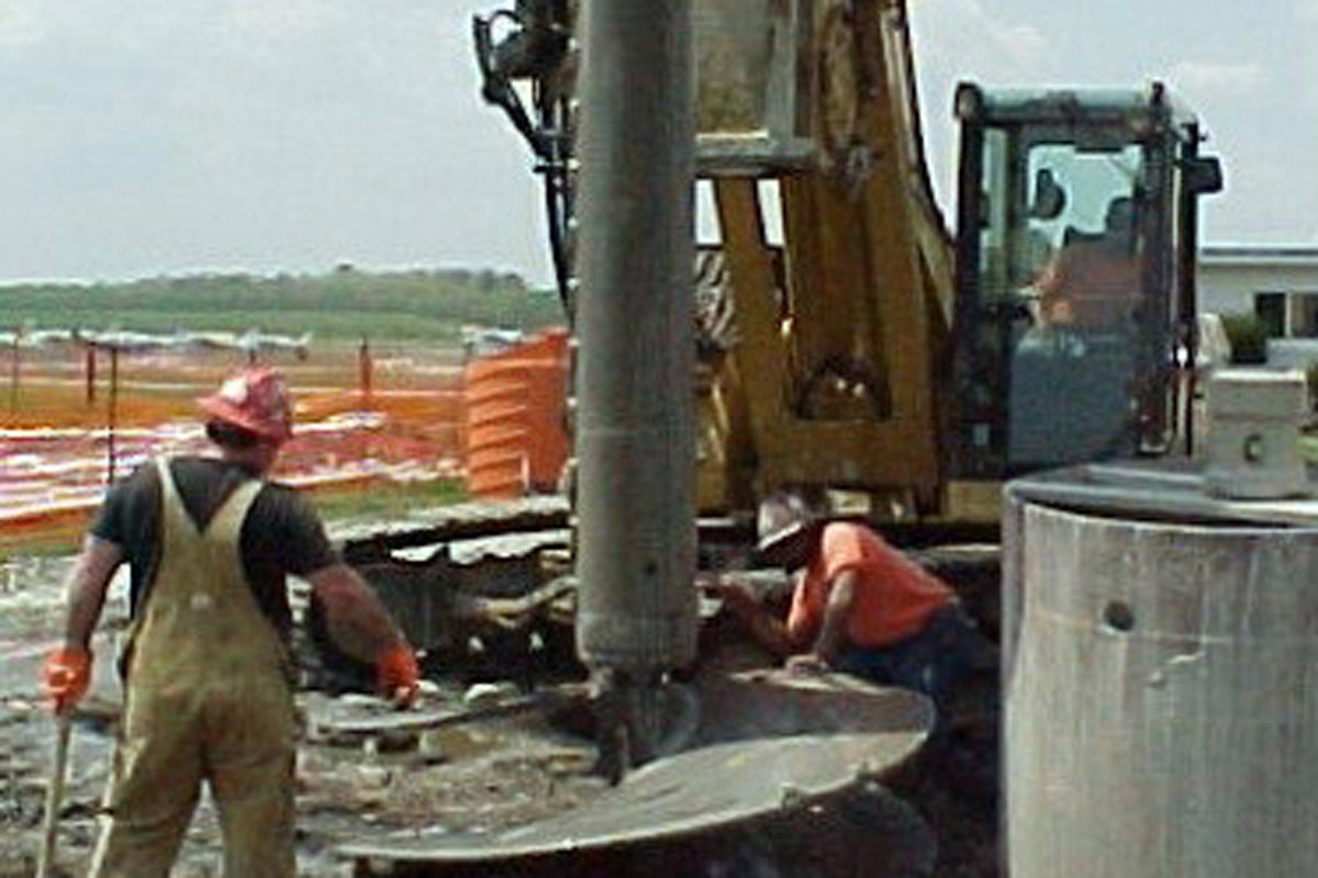 Creating the special foundation to resist earthquakes and high winds