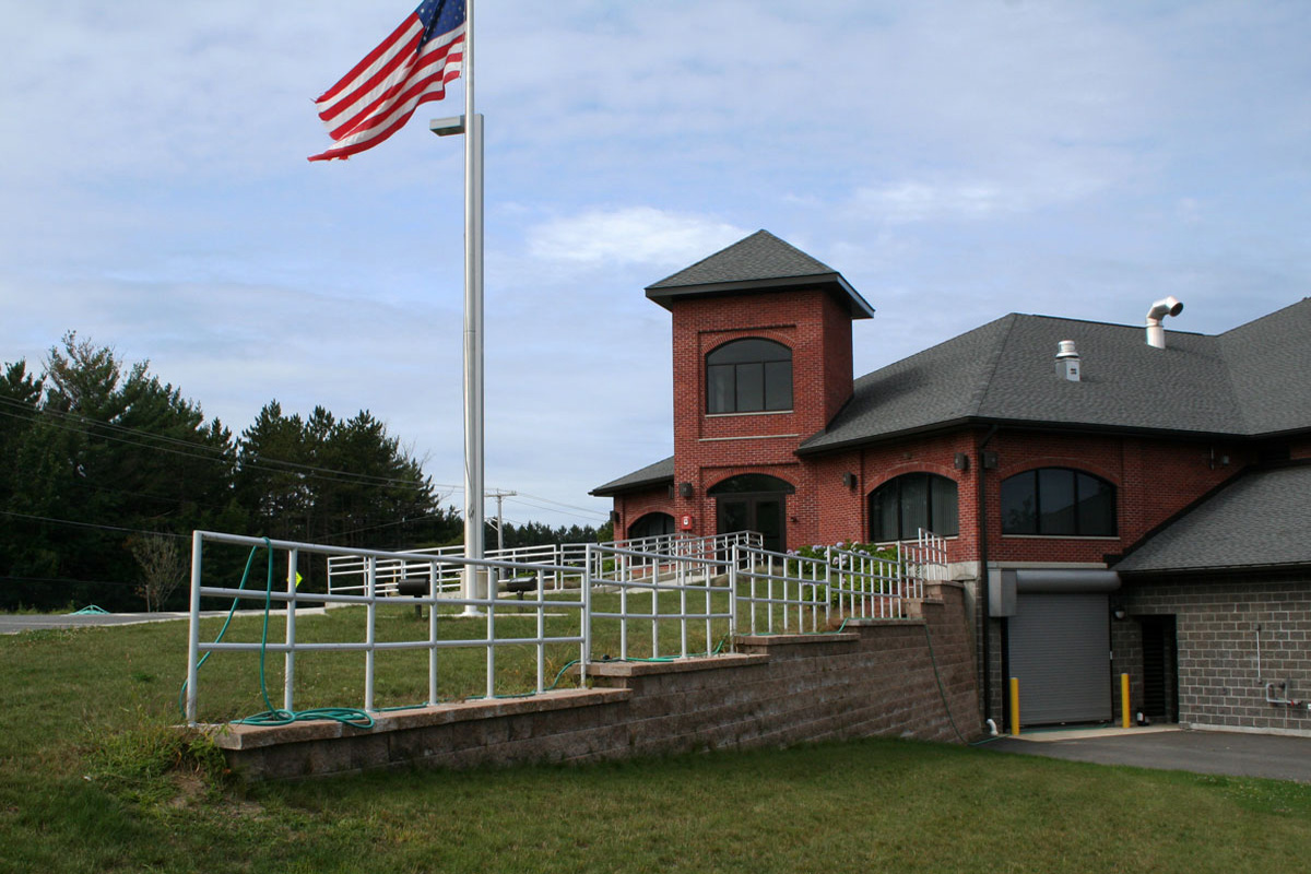 The new Clinton water treatment facility in full operation