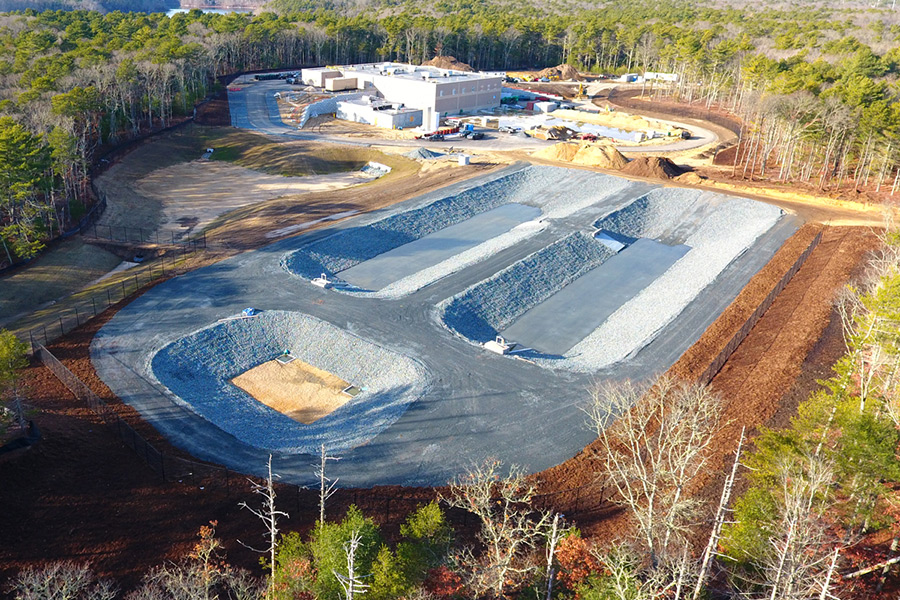 The Falmouth, MA Long Pond Water Treatment Plant nearing completion