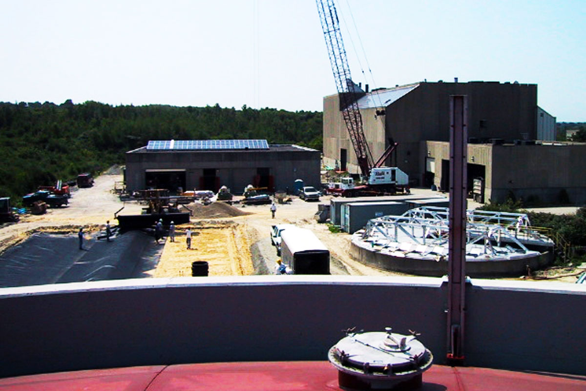 Constructing three Anaerobic Sludge Digesters at the Greater Lawrence Sanitary District (GLSG)
