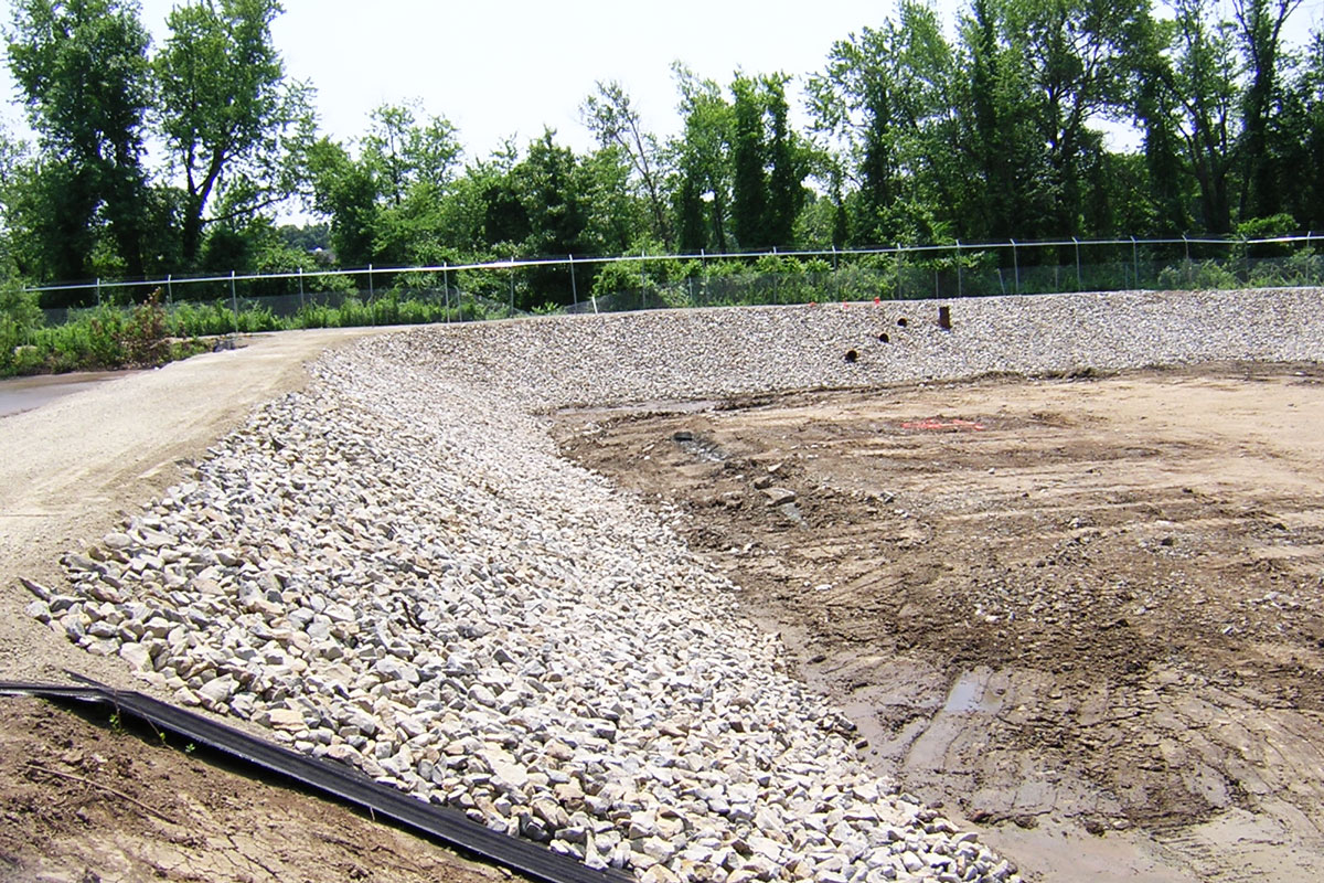 The lagoons were dredged and secure fencing installed
