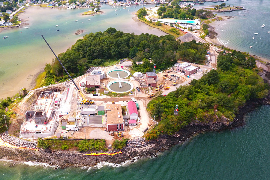 The Peirce Island Project is the largest public works project in Portsmouth history