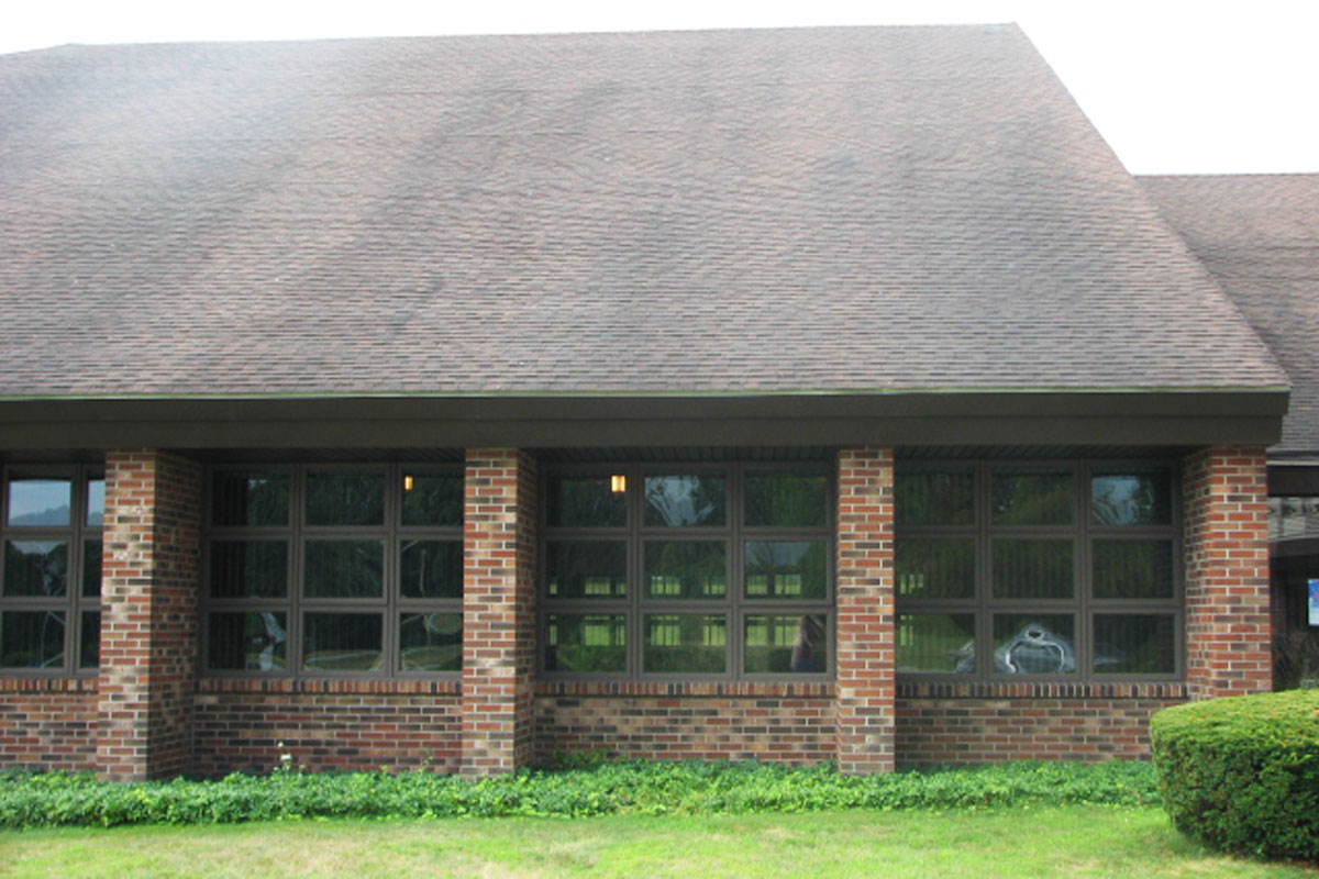 Repairs to the outside and inside brick masonry were required