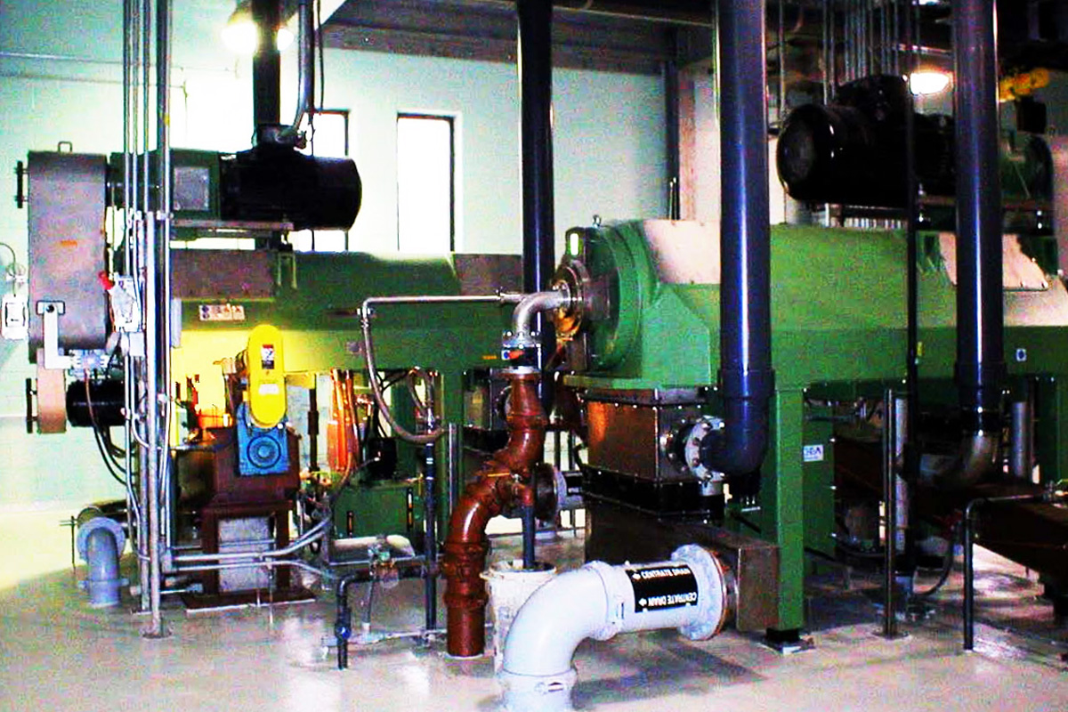A new dewatering system was installed as part of the project
