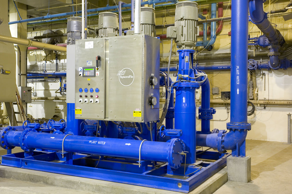 A new plant water system was also installed