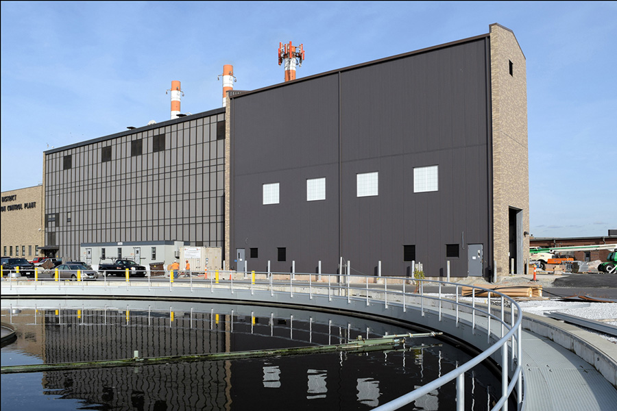 Dry ash handling facility nearing completion