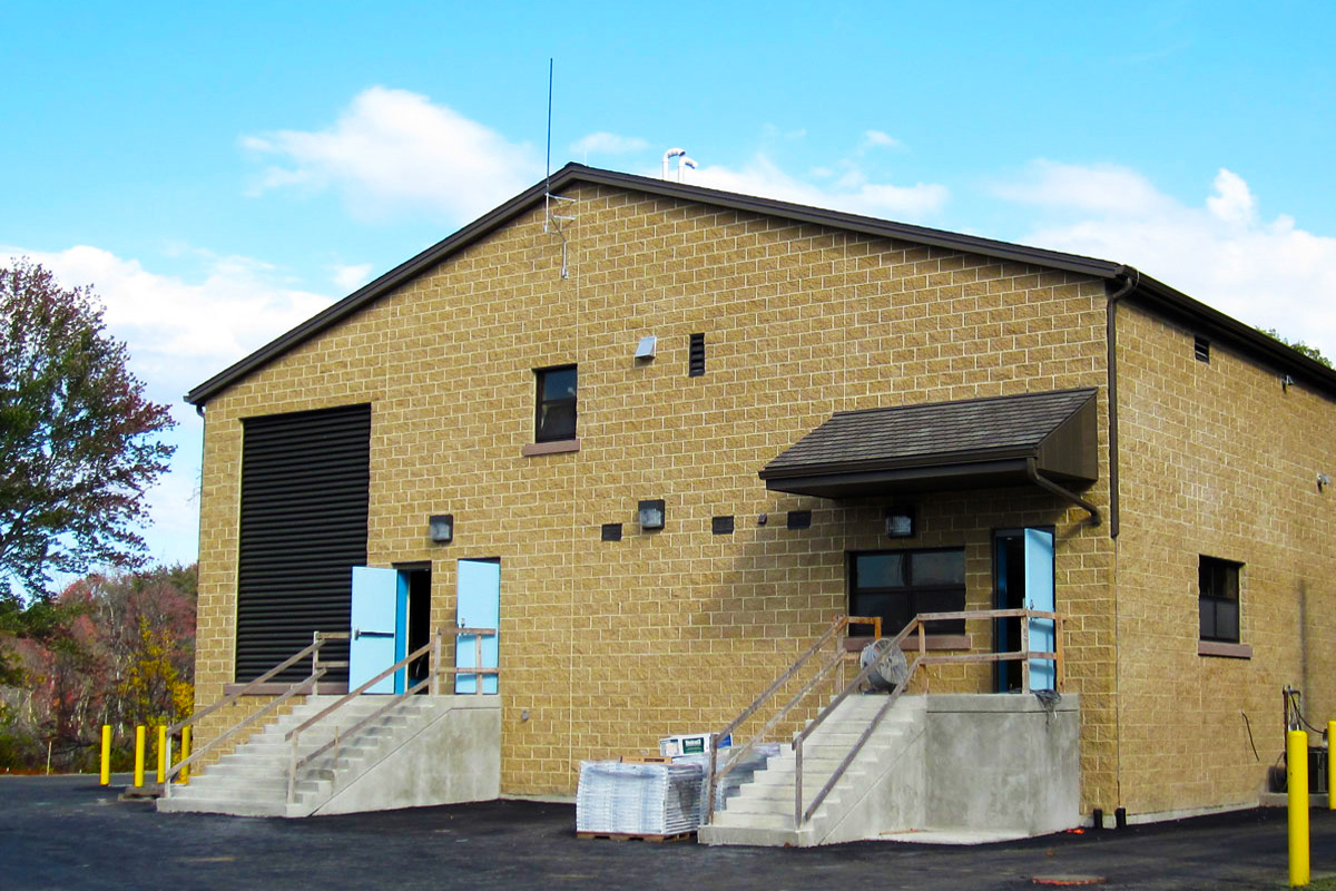 Finished equipment and treatment building