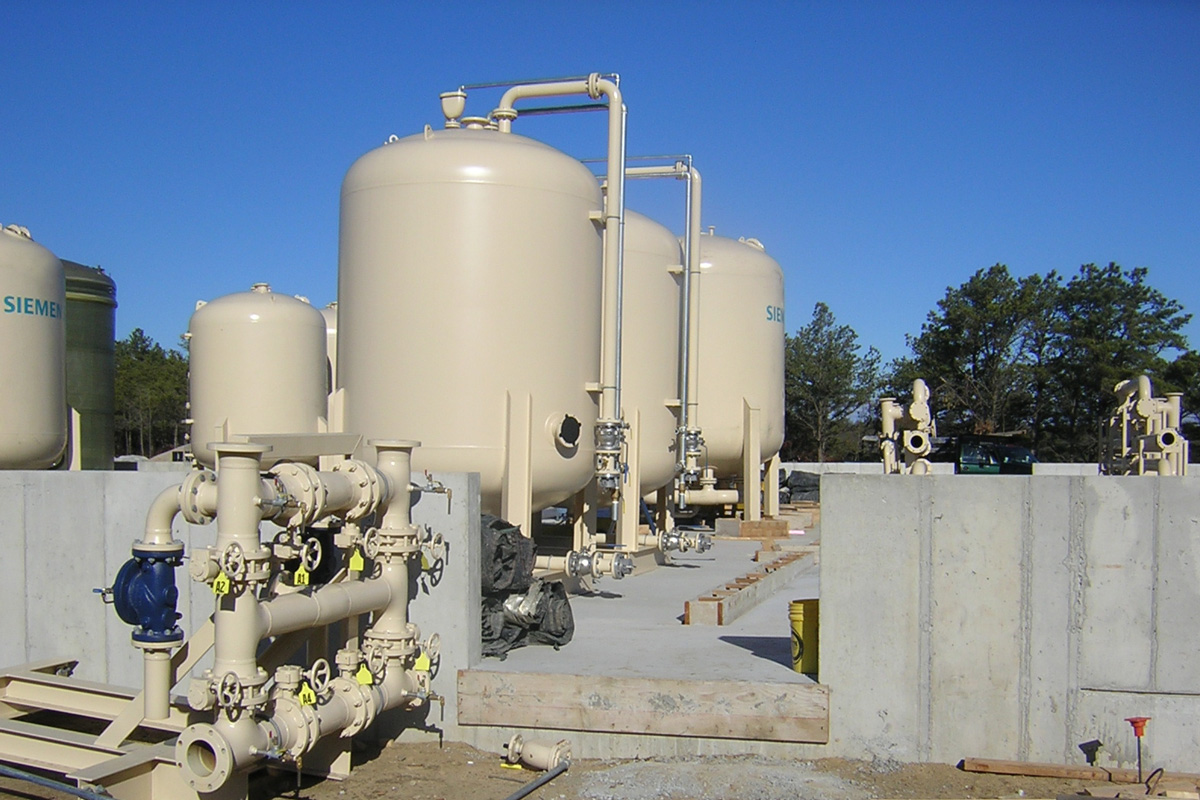 Setting up the new tanks